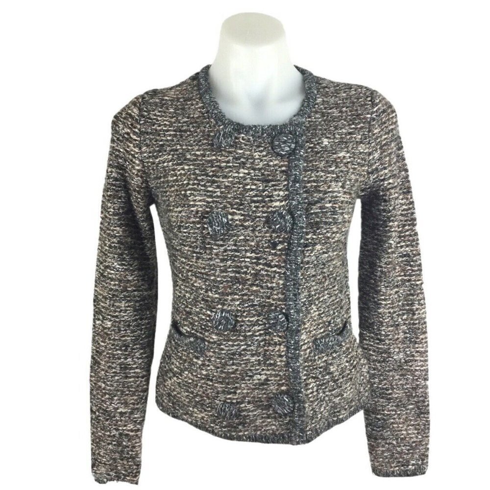 Cabi Ritz Cardigan Boucle ChunkyKnit Double Breast